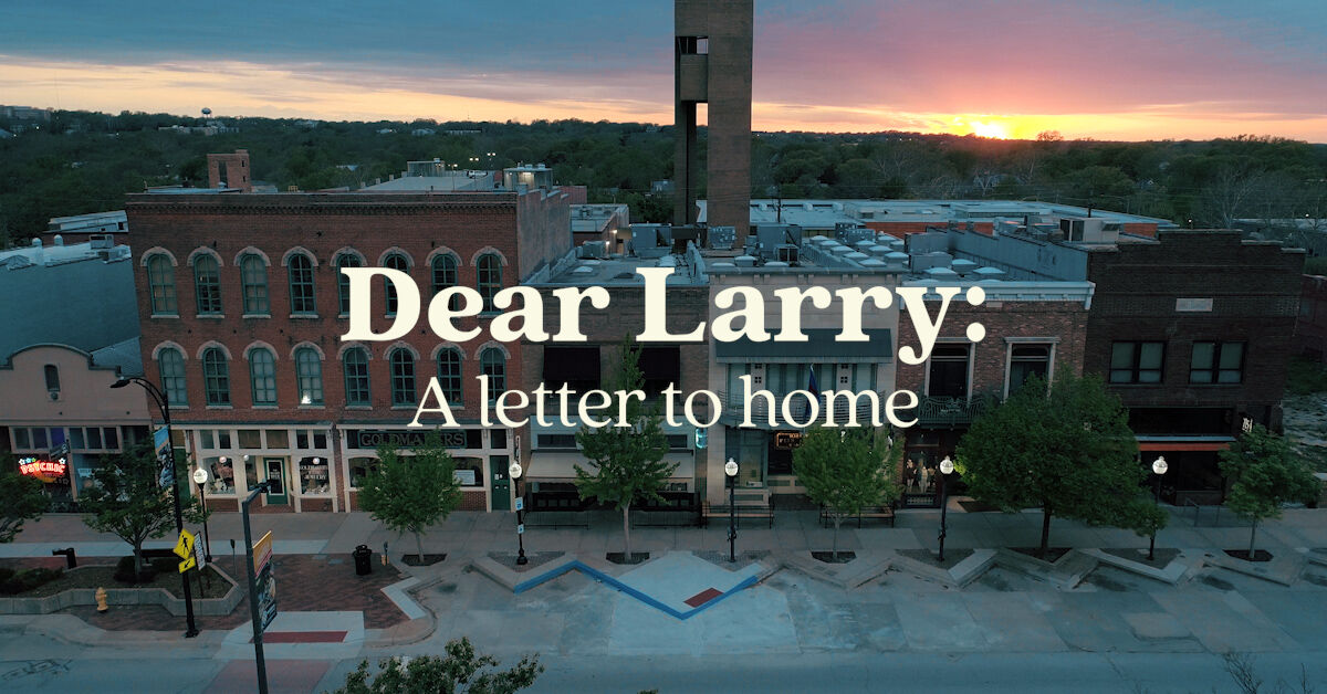 Poster art from Dear Larry: A Letter to Home
